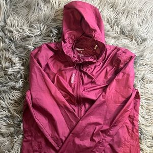 Reebok Womens Small Purple Windbreaker Full Zip